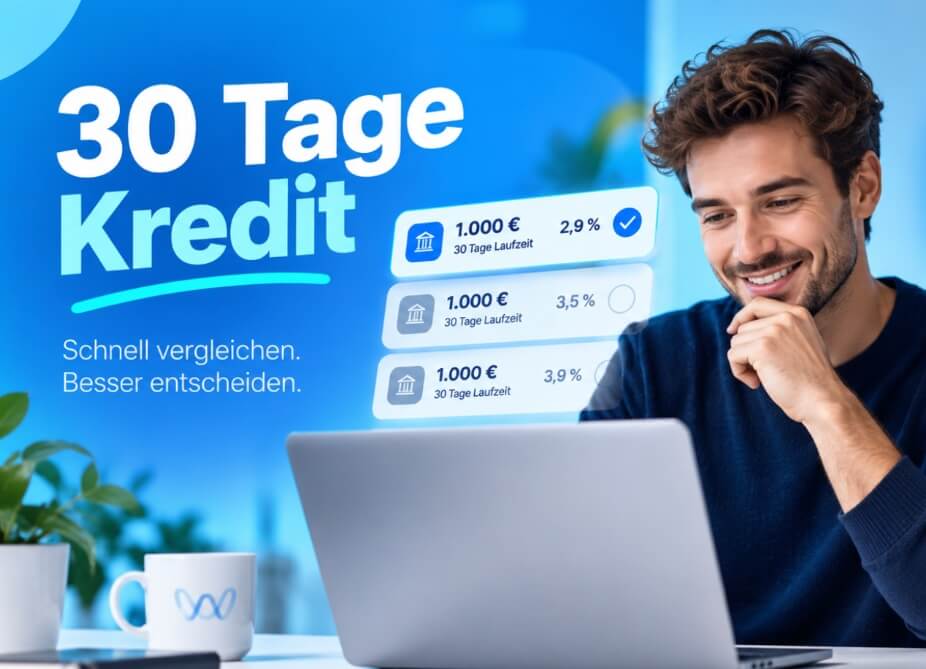 30 Tage Kredit: Kurzzeitkredit für 1 Monat